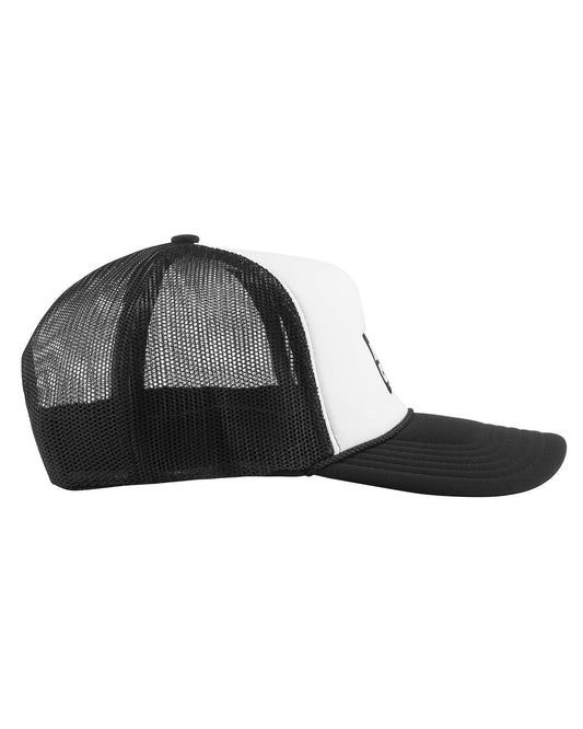 Black and White Trucker Hat